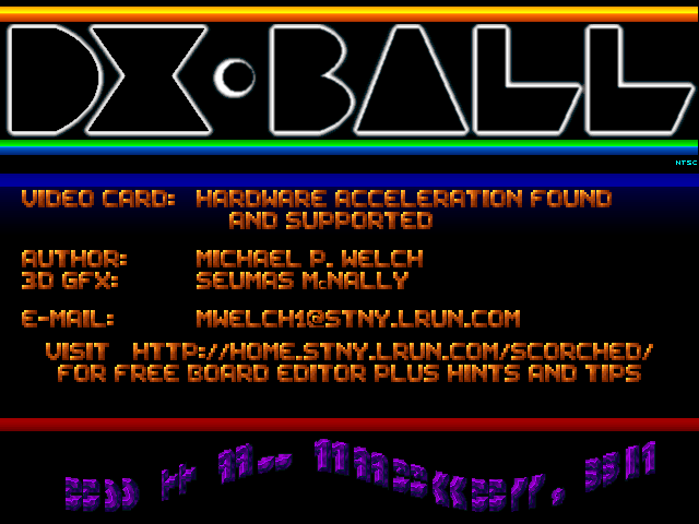 DX-Ball running in Wine-Assembly