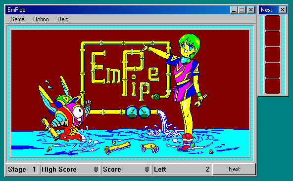 EmPipe running in Wine-Assembly